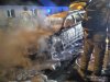 Pożar samochodu osobowego w miejscowości Chojnowo 24.11.2019r.